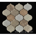 Water Drop Porcelain Glass Mixed Mosaic Tile